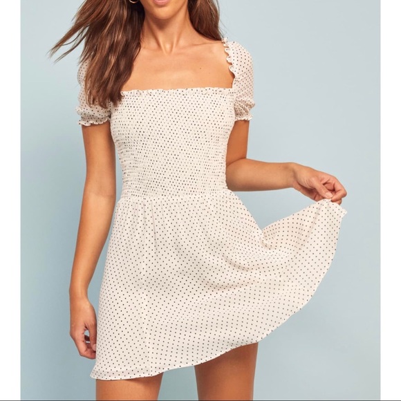 Reformation Dresses & Skirts - NEW Reformation Bambina Polka Dot Dress